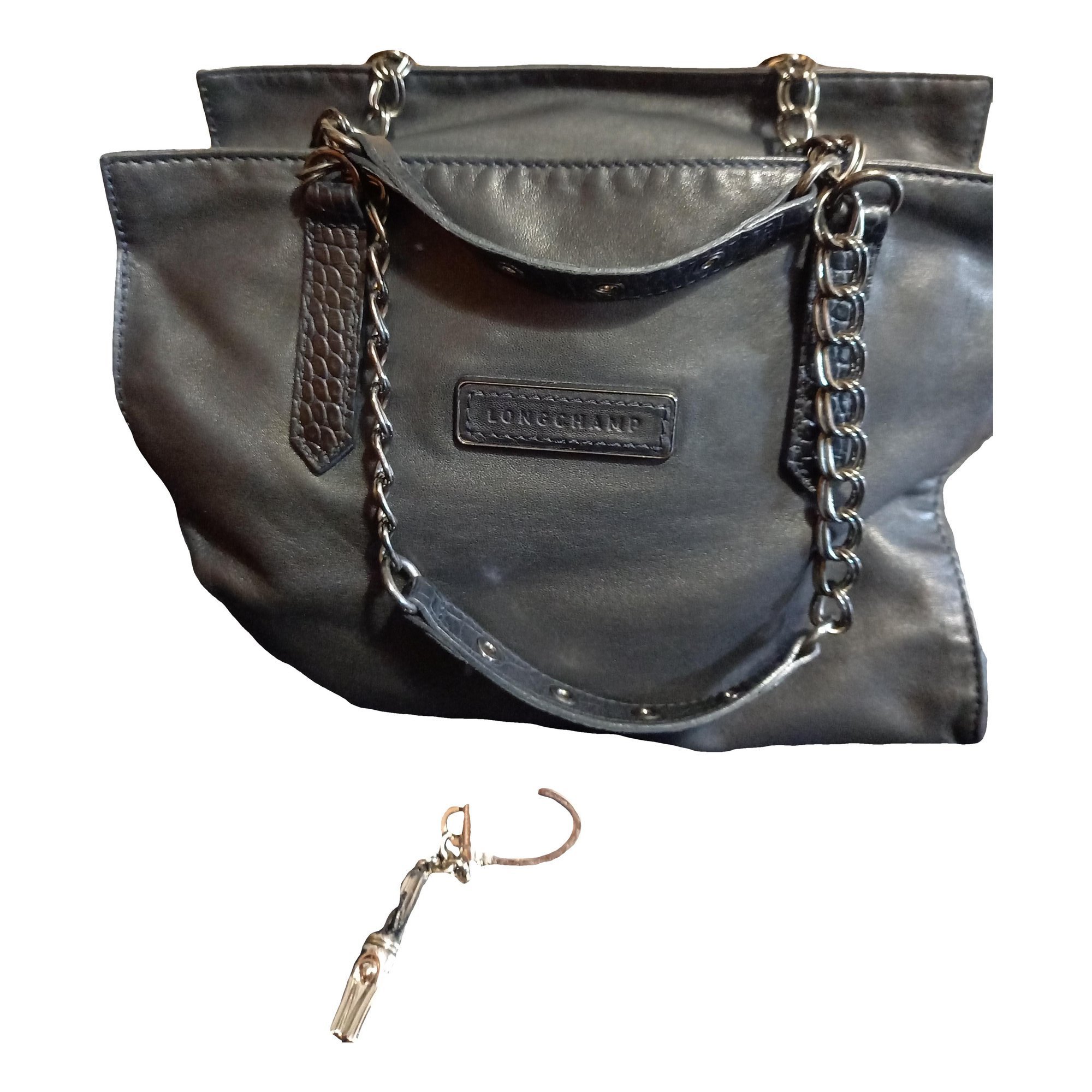 Leather handbag