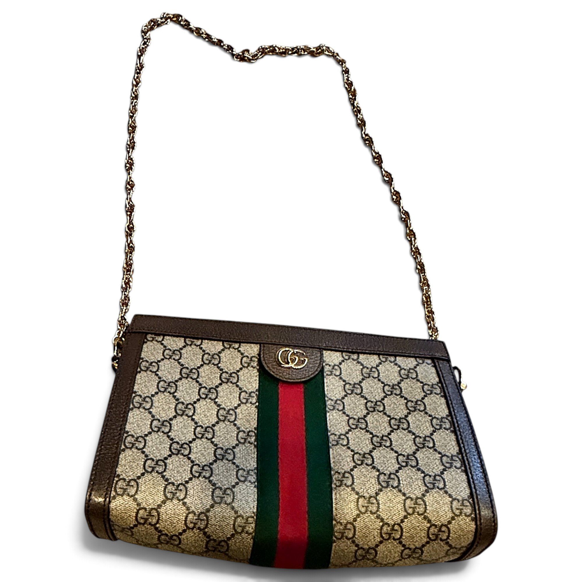 Ophidia leather handbag