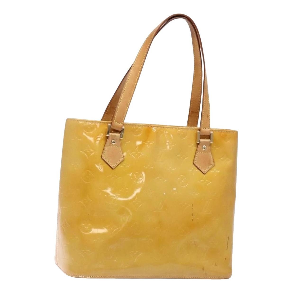 Patent leather handbag