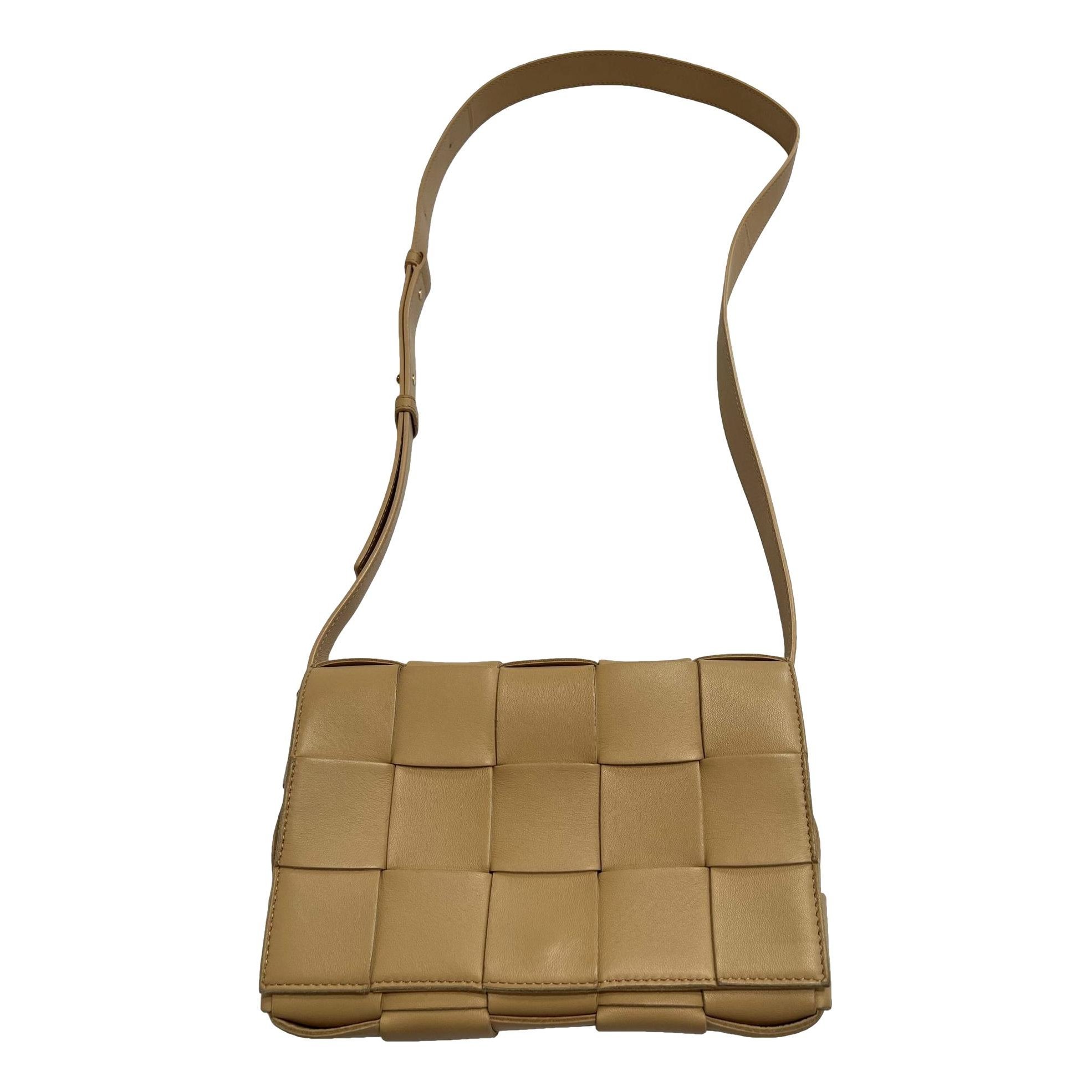 Cassette leather crossbody bag