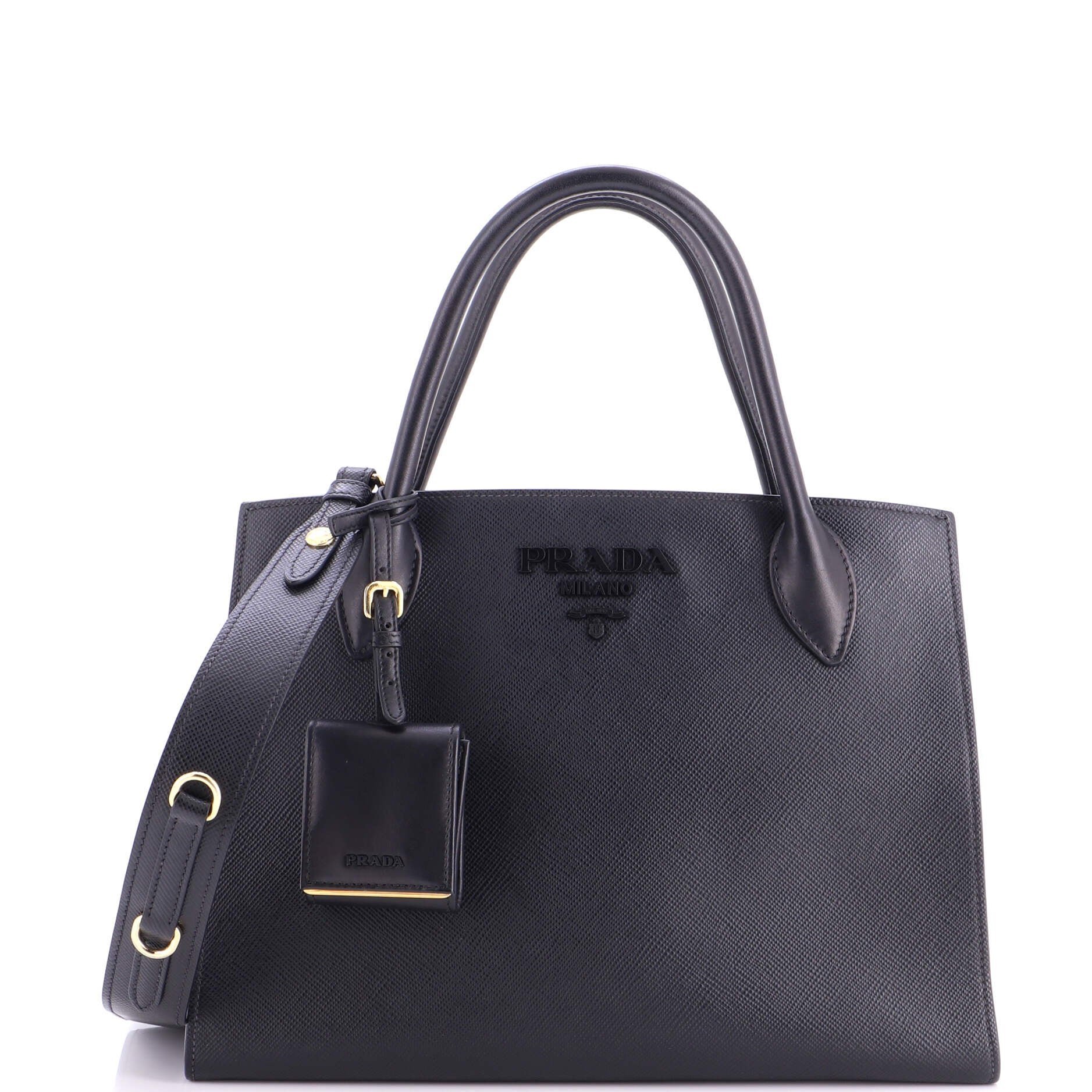 Leather tote