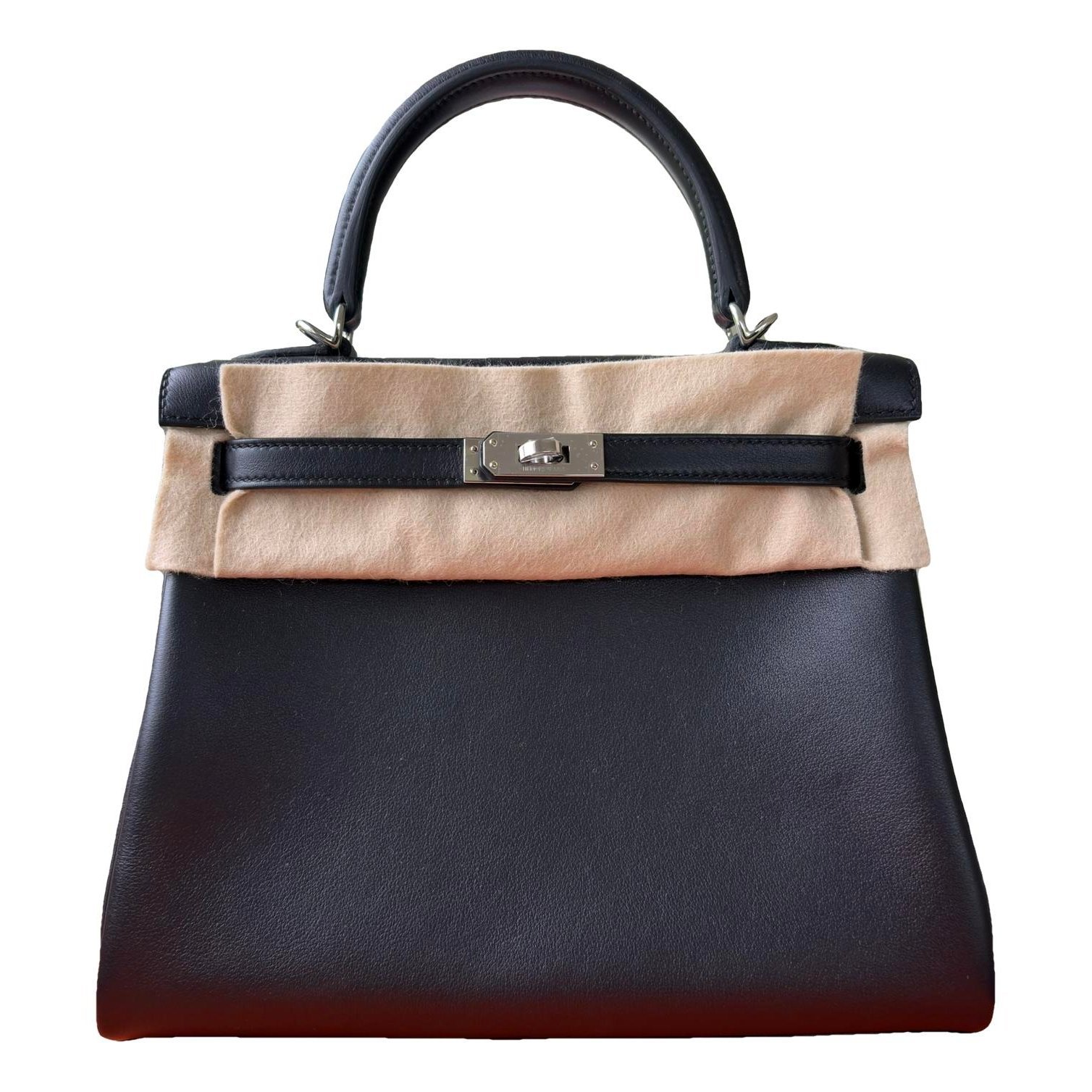 Kelly 25 leather handbag
