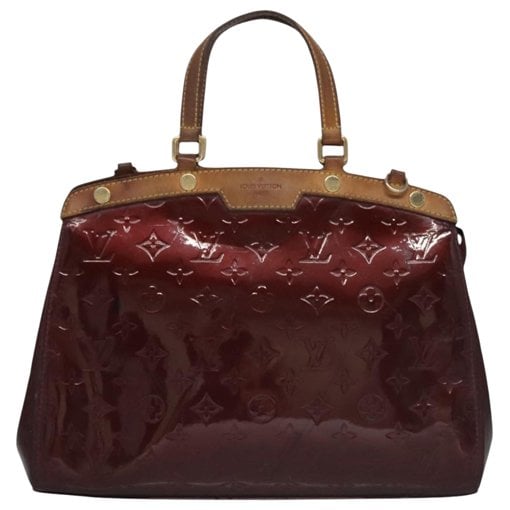 Patent leather handbag