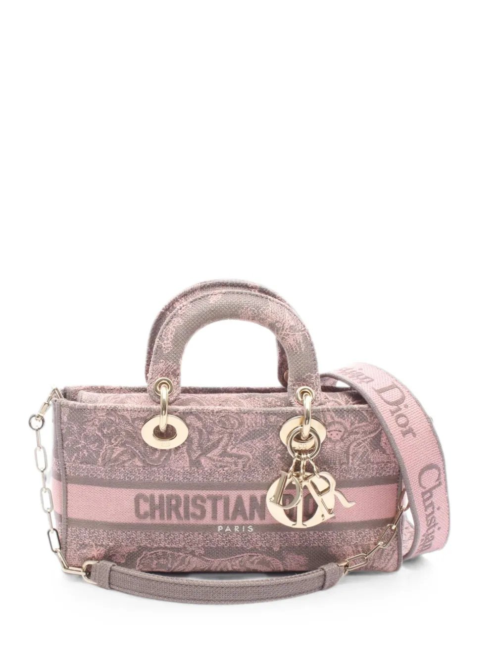 2010s Lady D-Joy canvas handbag