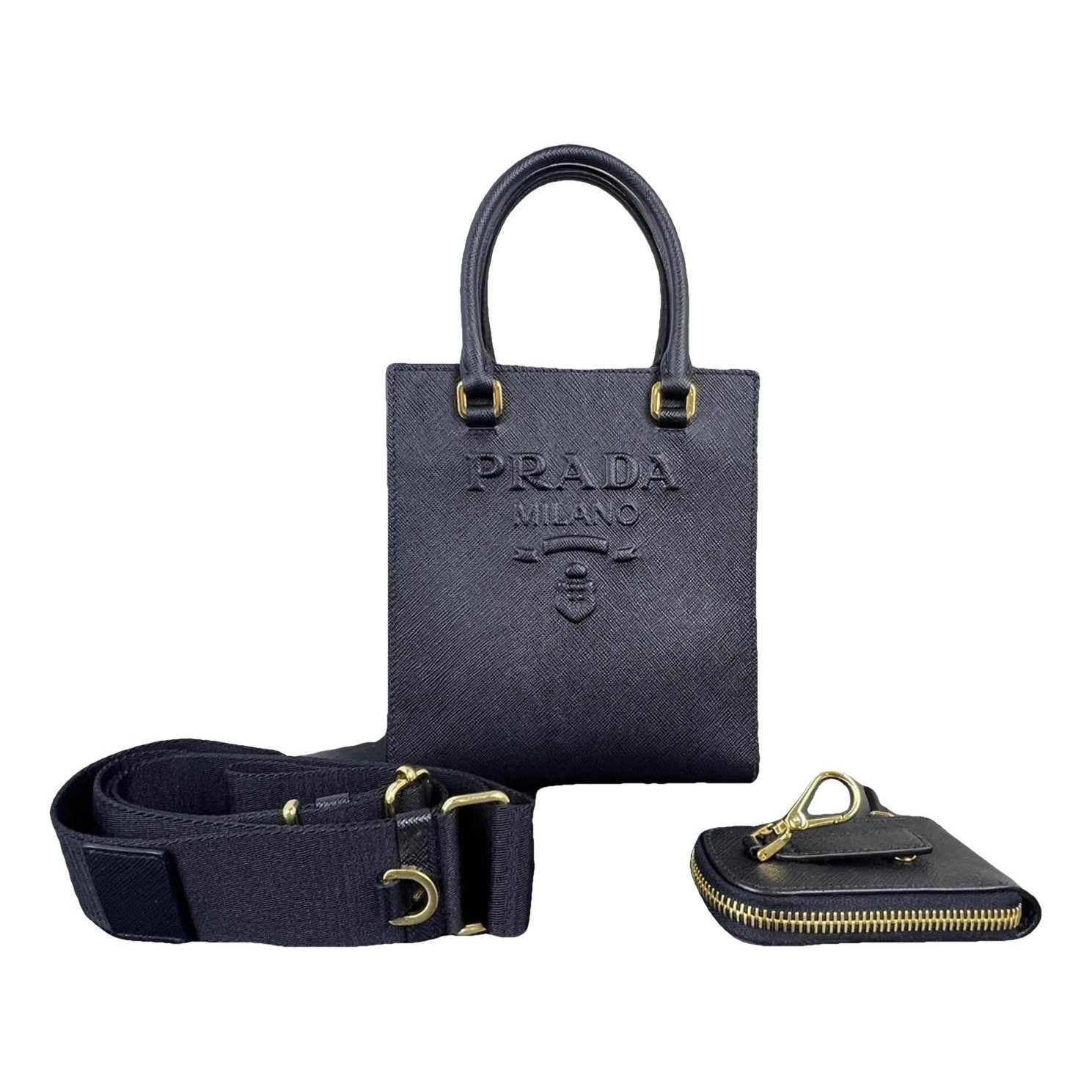Panier leather handbag