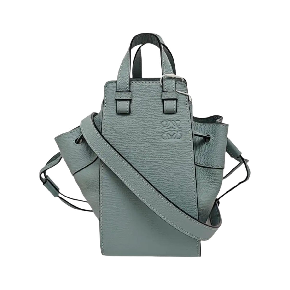 Hammock leather crossbody bag