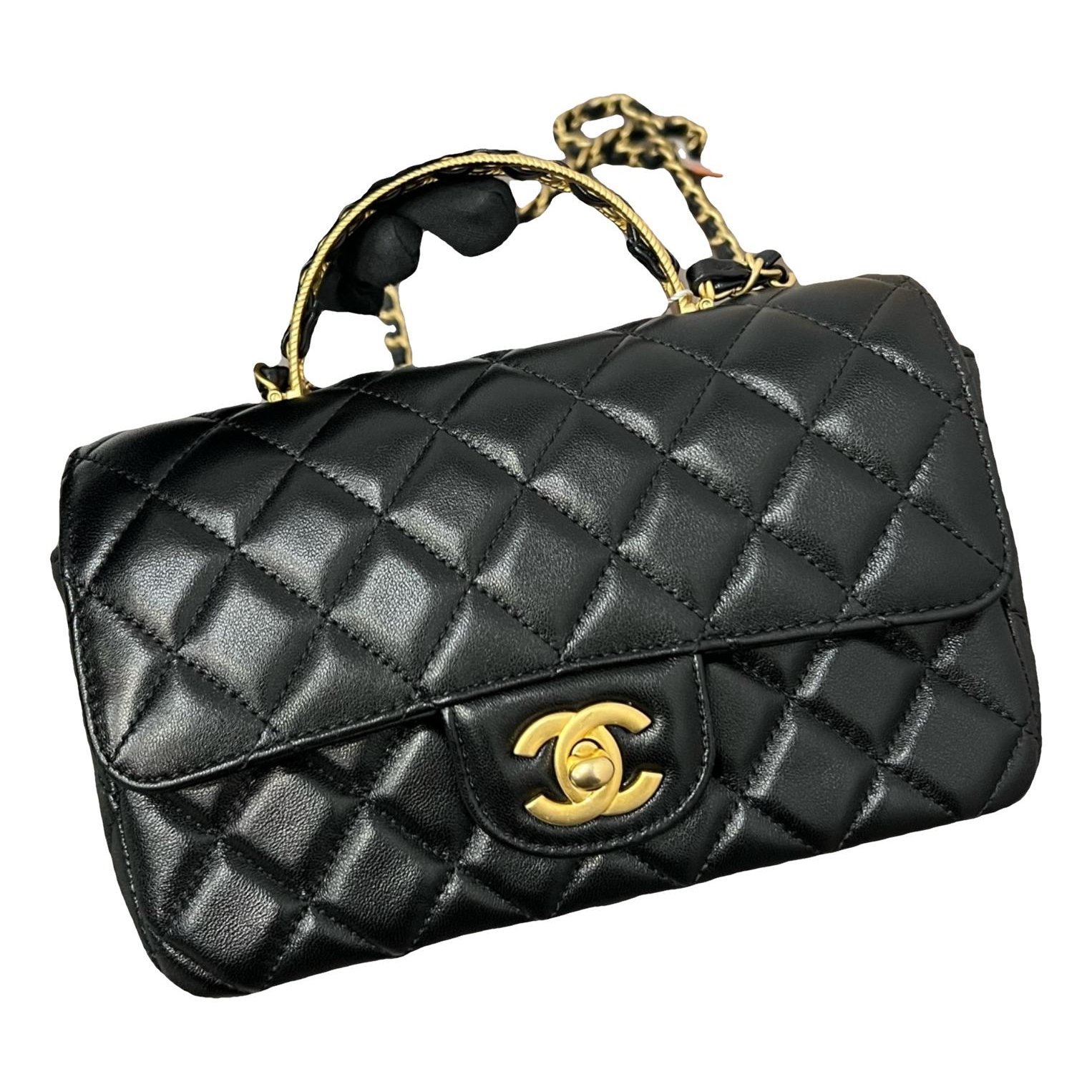Timeless Classique Top Handle leather handbag