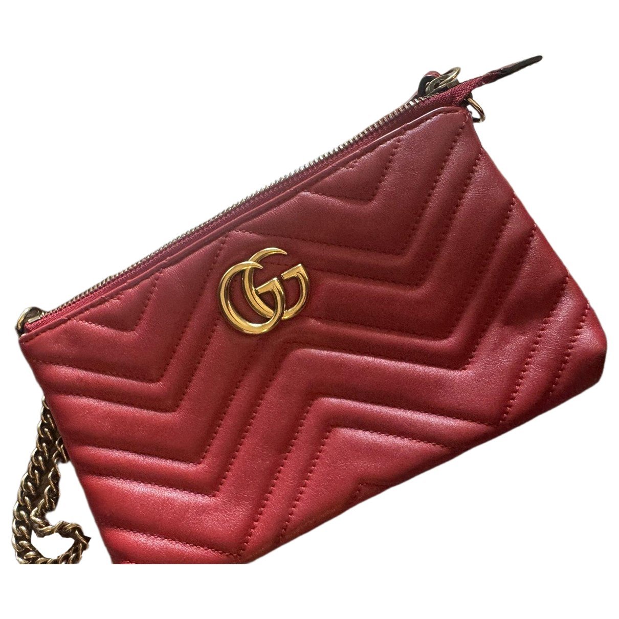 GG Marmont Zip leather handbag
