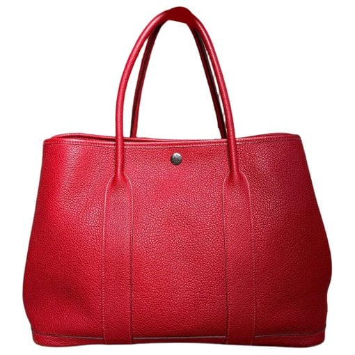 Garden Party leather tote