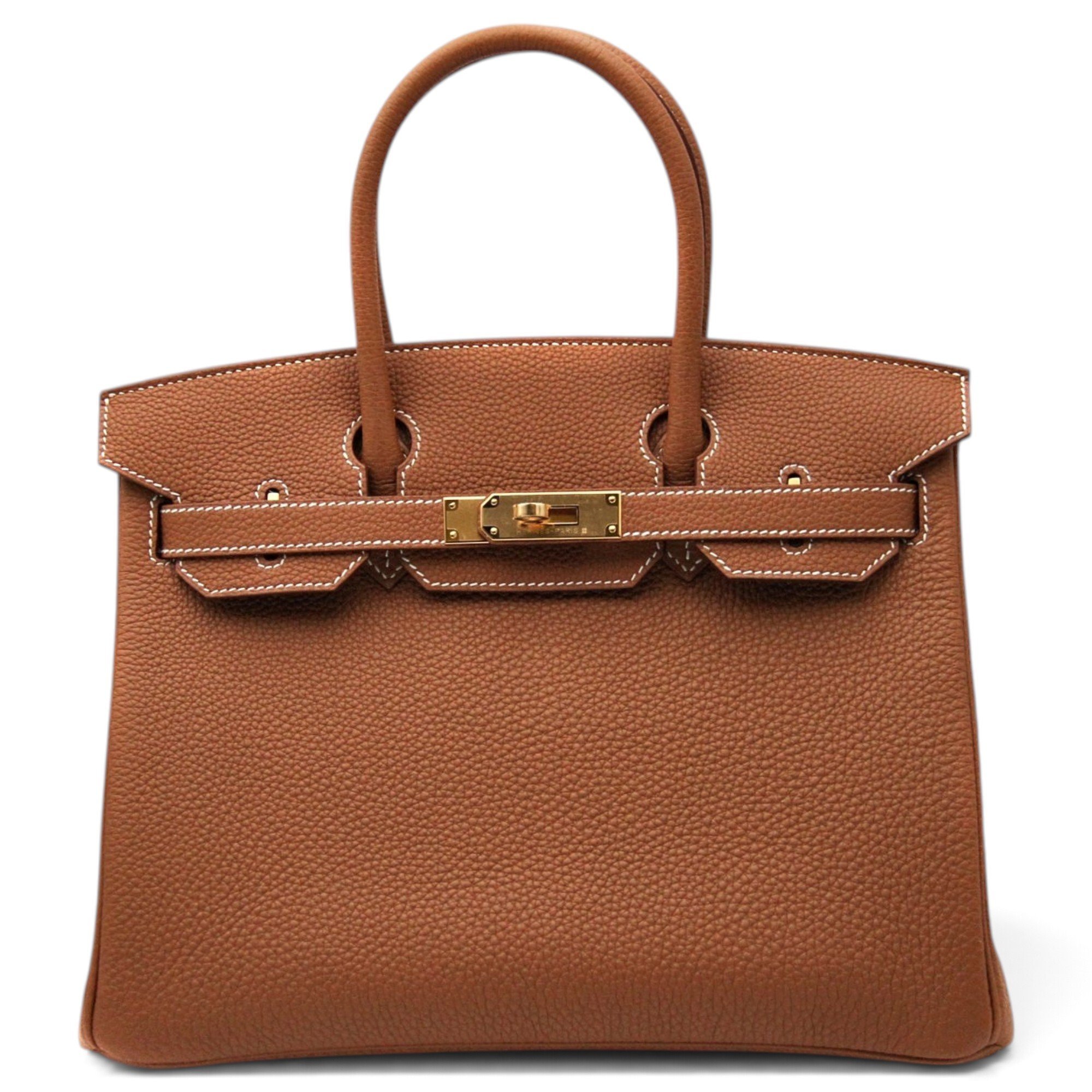 Birkin 30 leather handbag