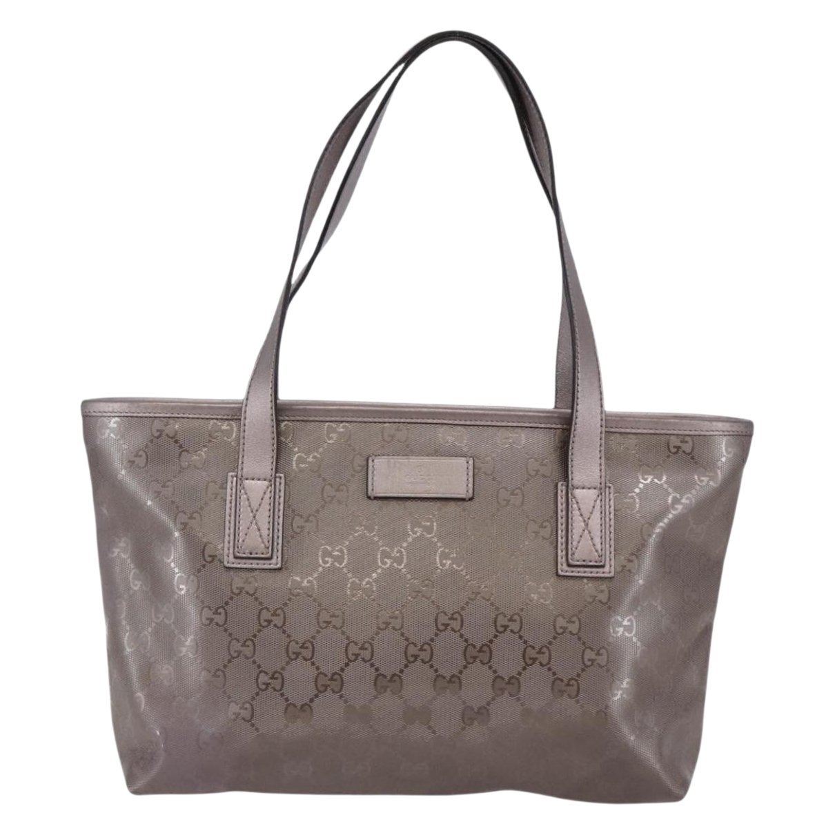 Leather tote