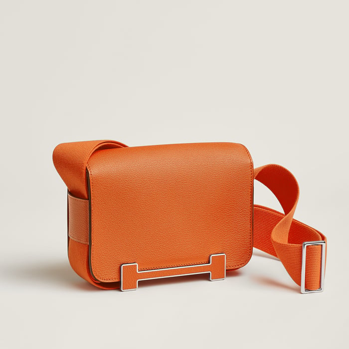 Orange Hermès Geta Bag