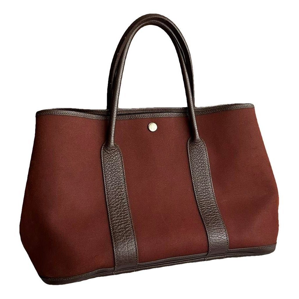 Garden Party leather tote
