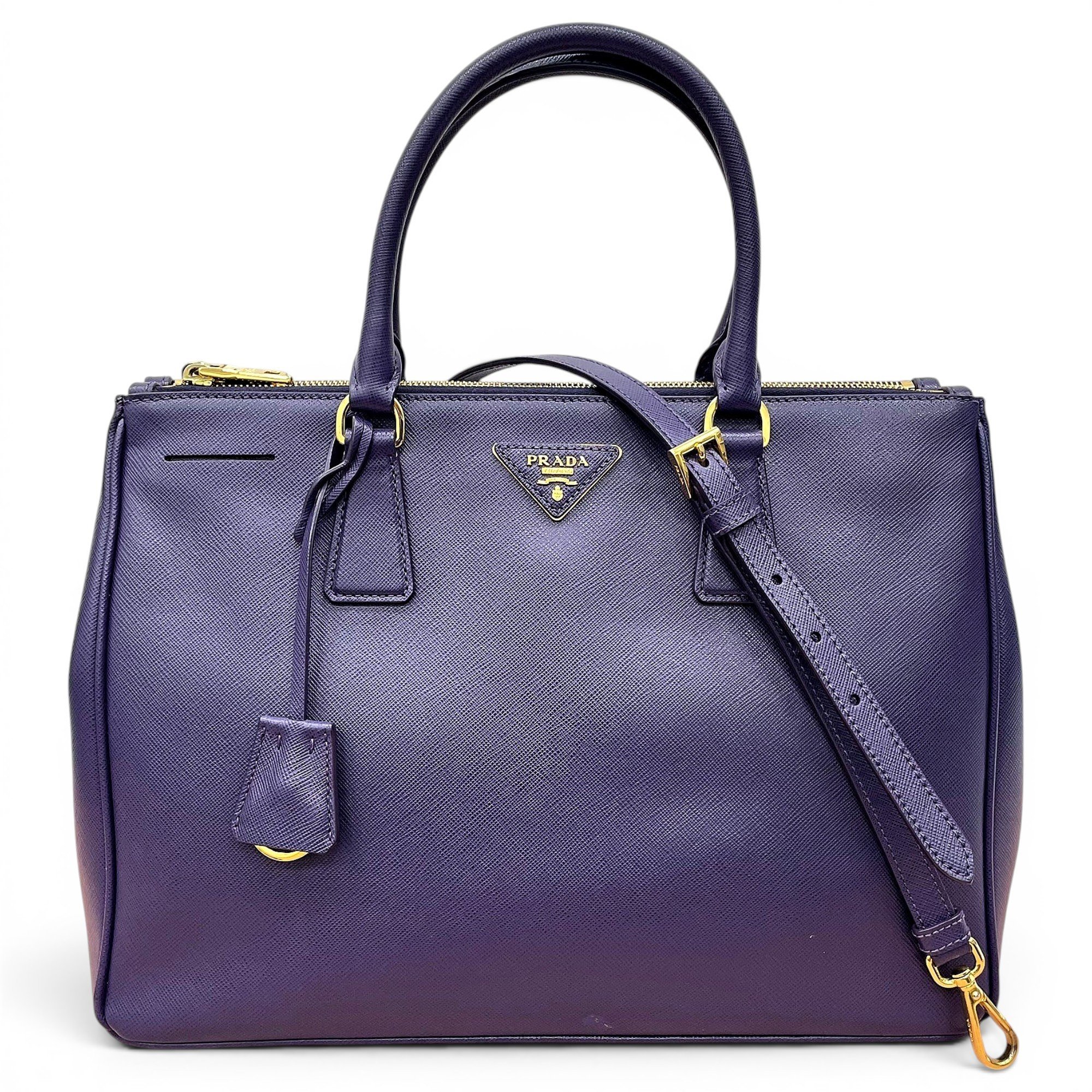 Galleria leather handbag