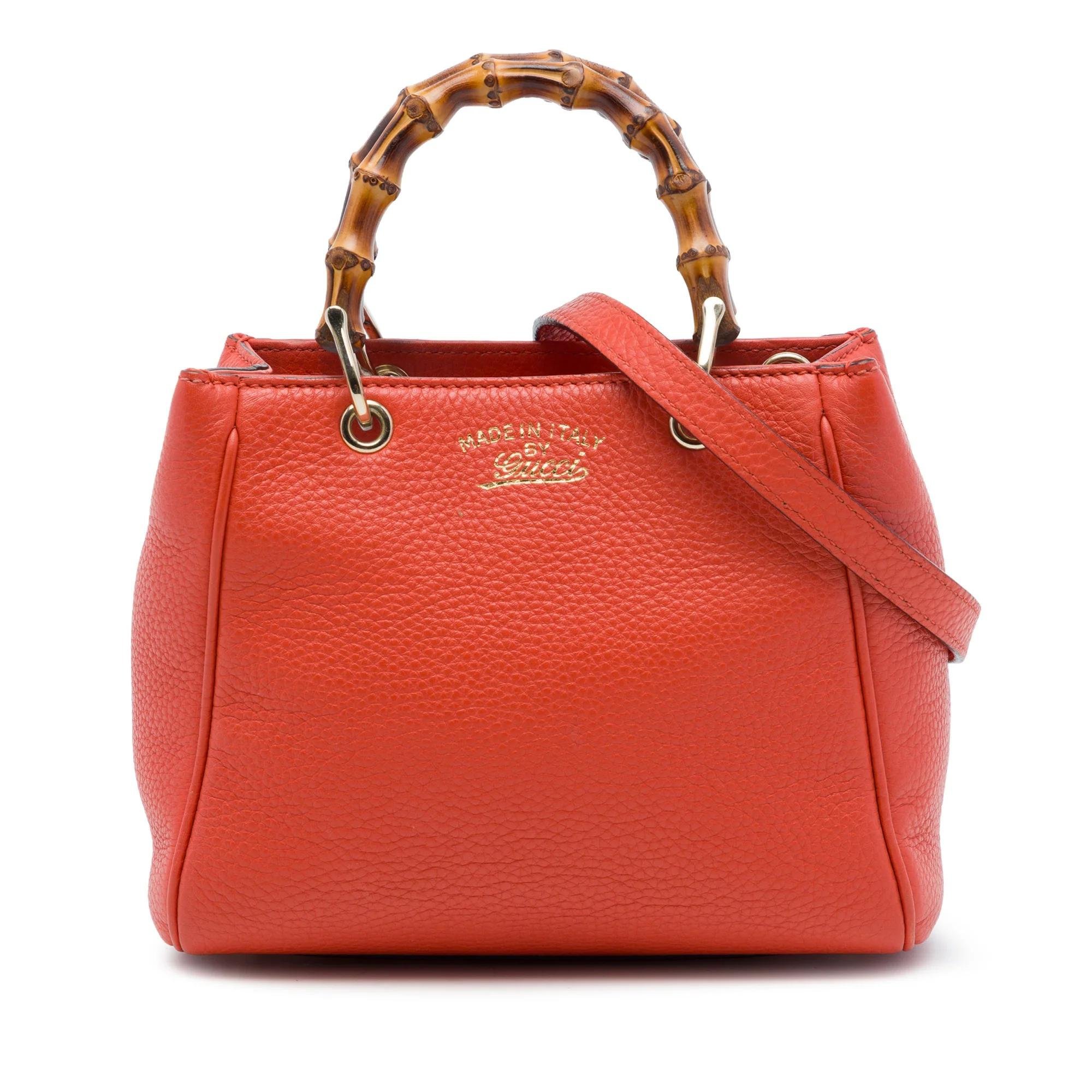 Bamboo leather satchel