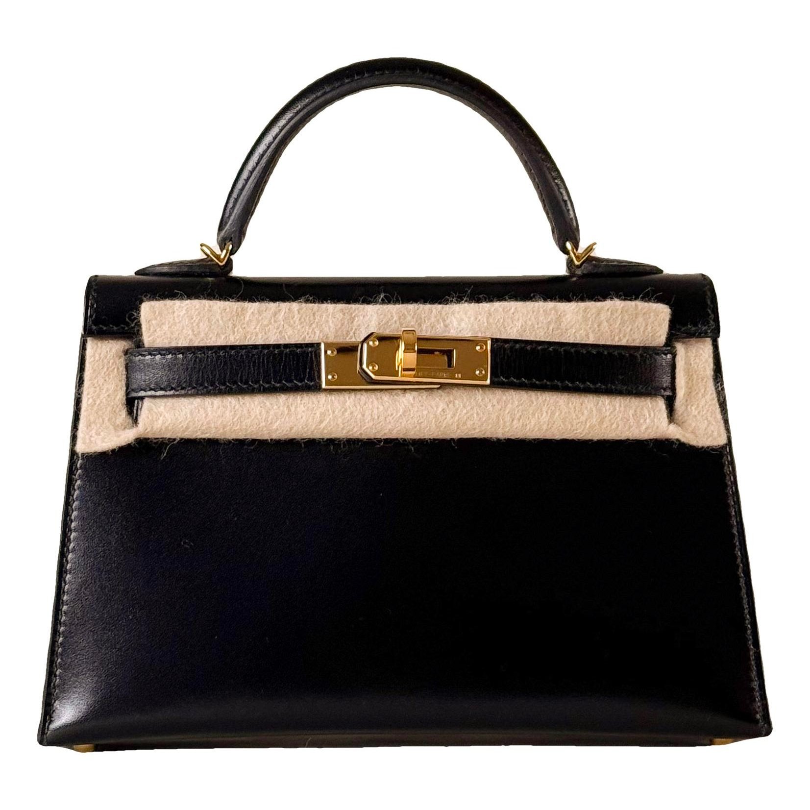 Kelly Mini leather handbag
