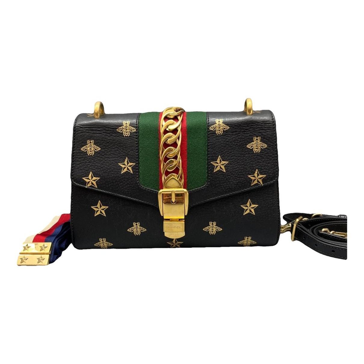 Sylvie Flap Chain leather handbag