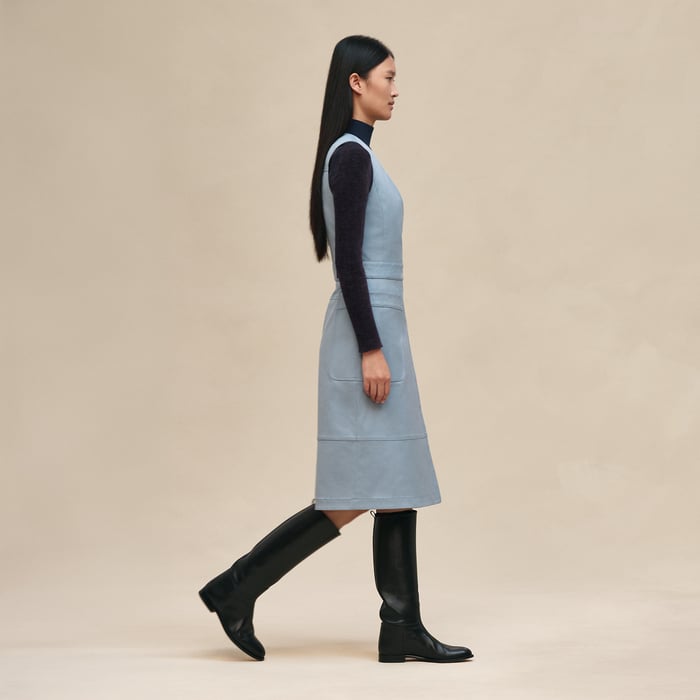 Bleu Adriatique Wraparound Dress