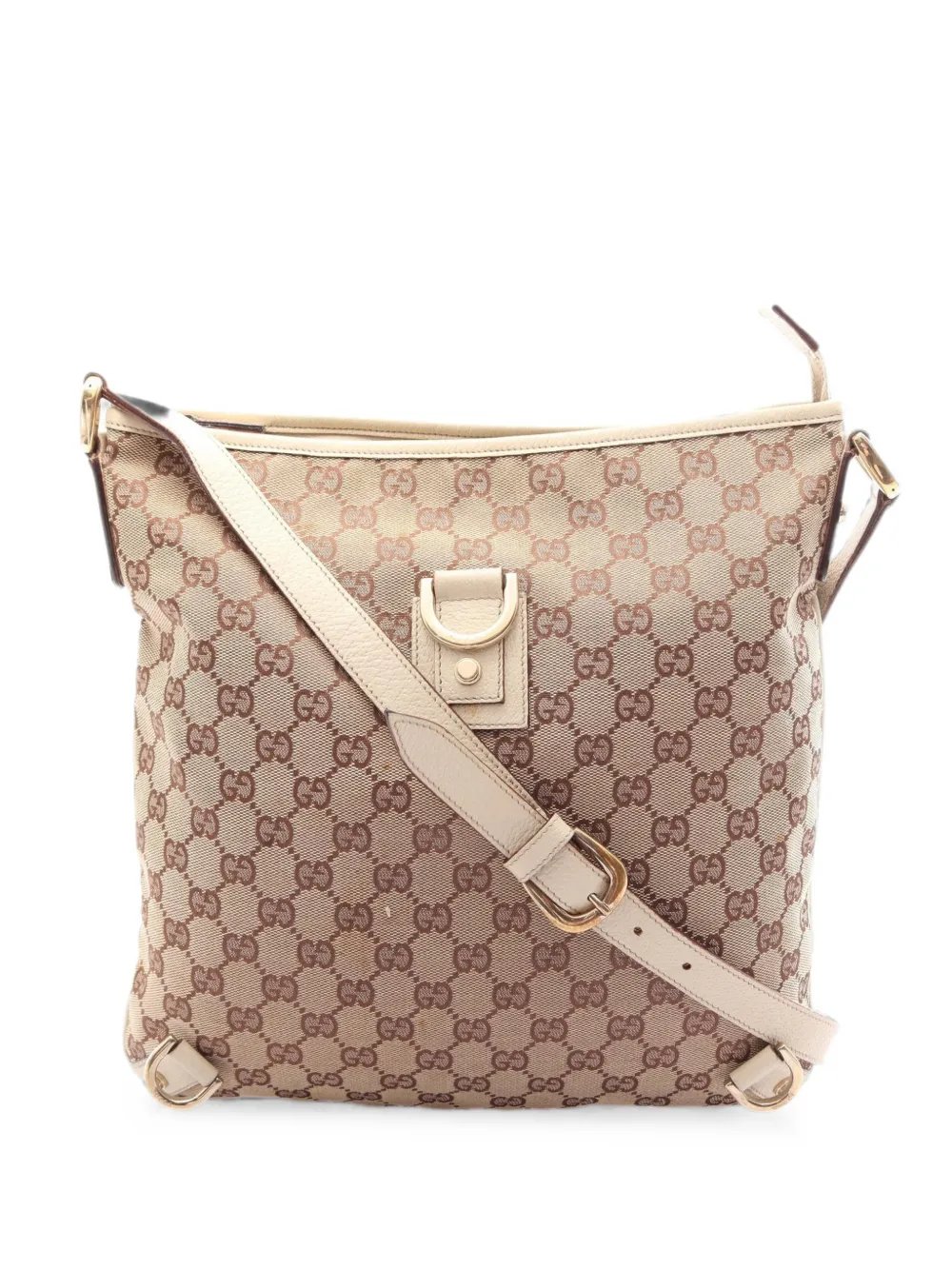2000s Abby GG canvas shoulder bag