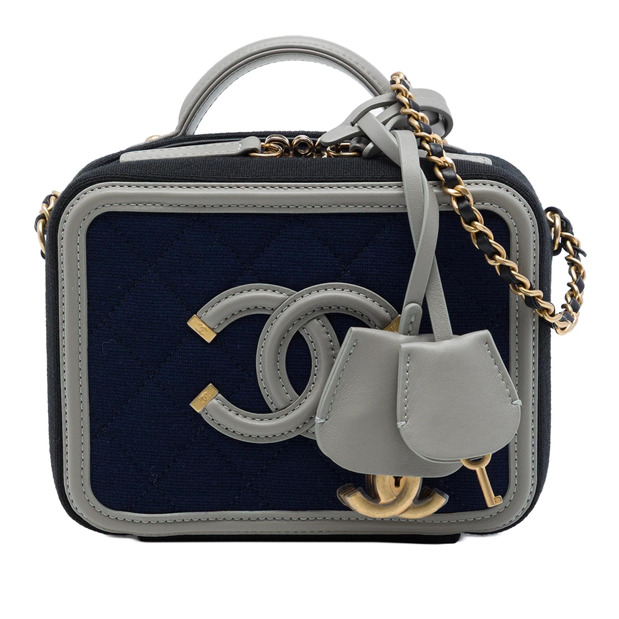 CC Filigree leather handbag