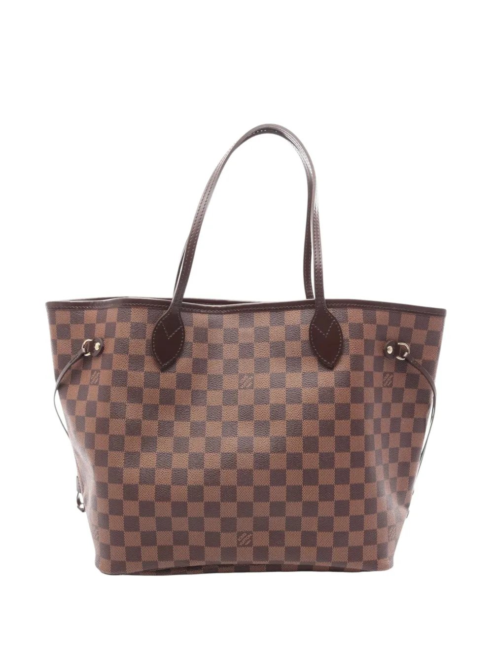 2013 Damier Ebene Neverfull MM tote bag