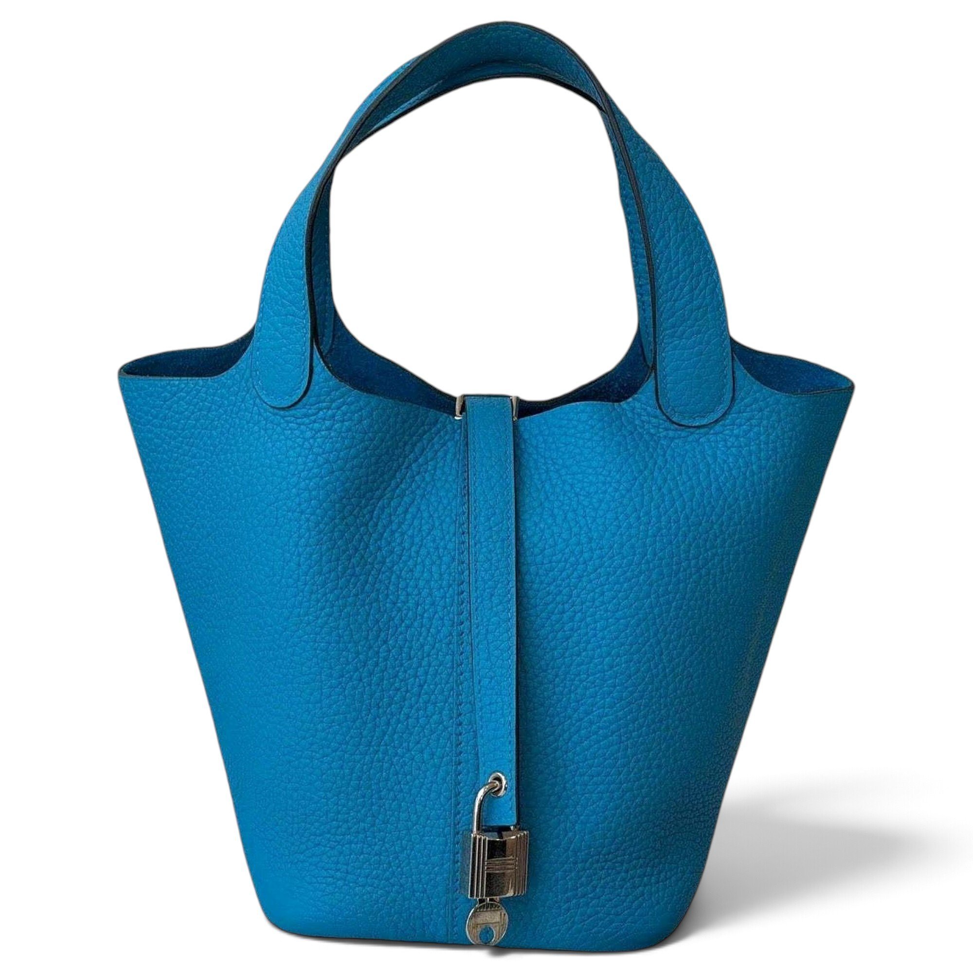 Picotin leather handbag