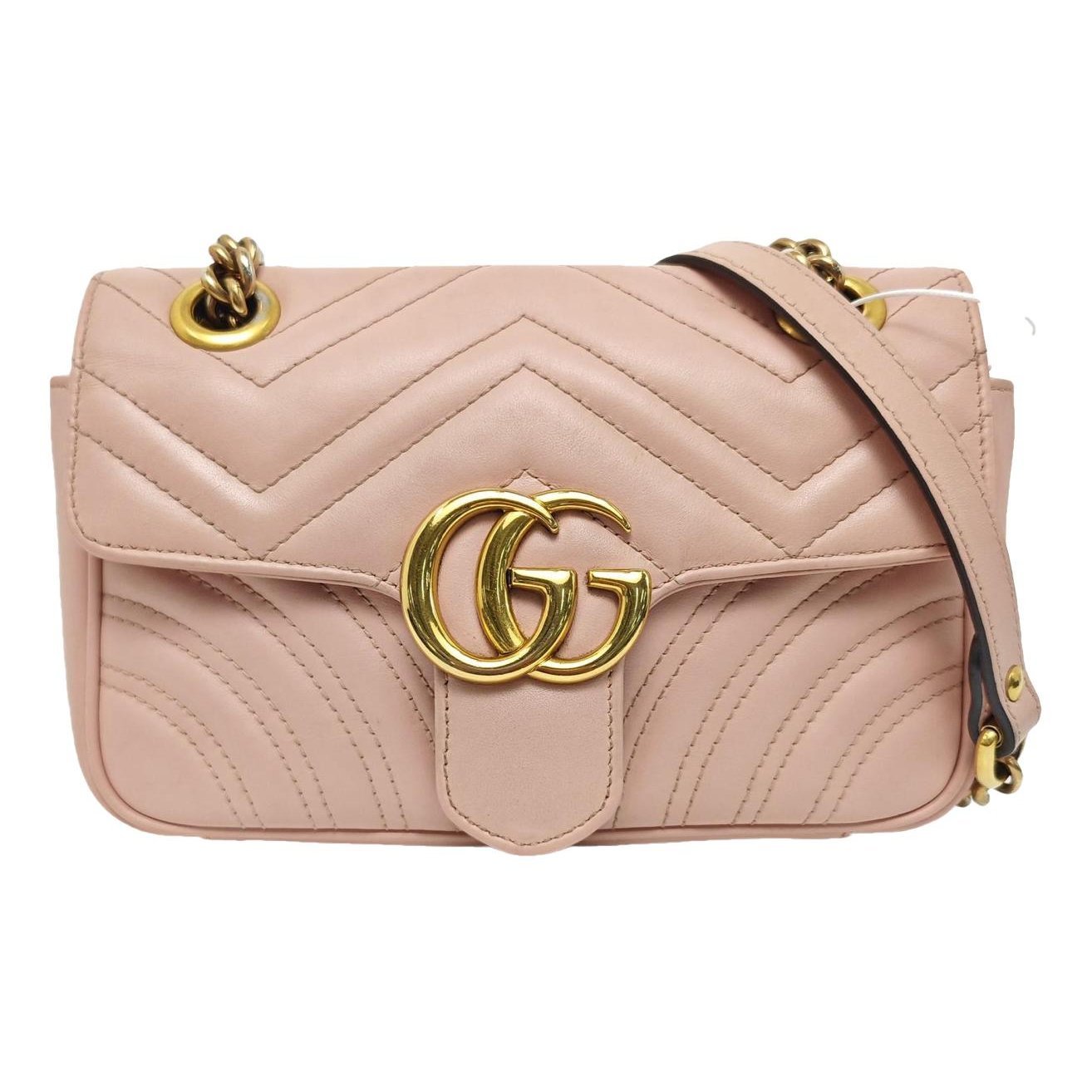 GG Marmont Flap leather handbag