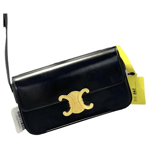 Triomphe Long leather handbag