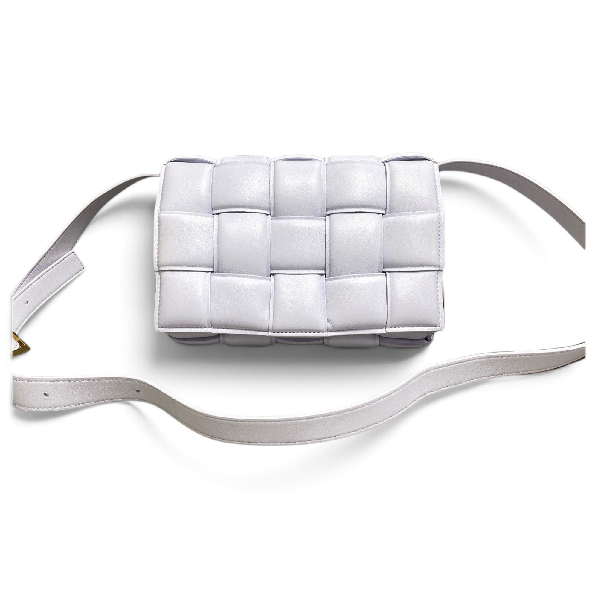 Cassette Padded leather handbag
