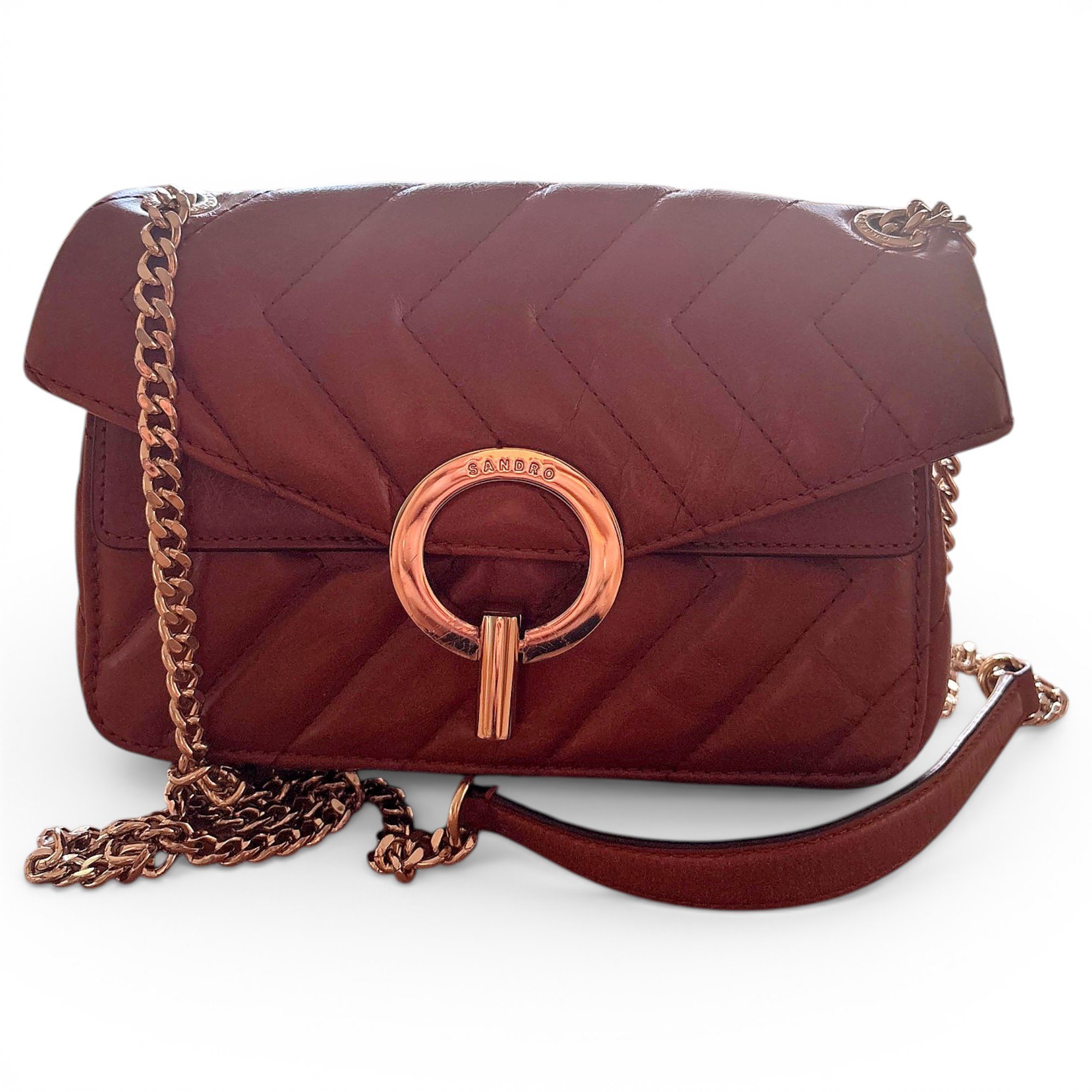 Yza leather handbag
