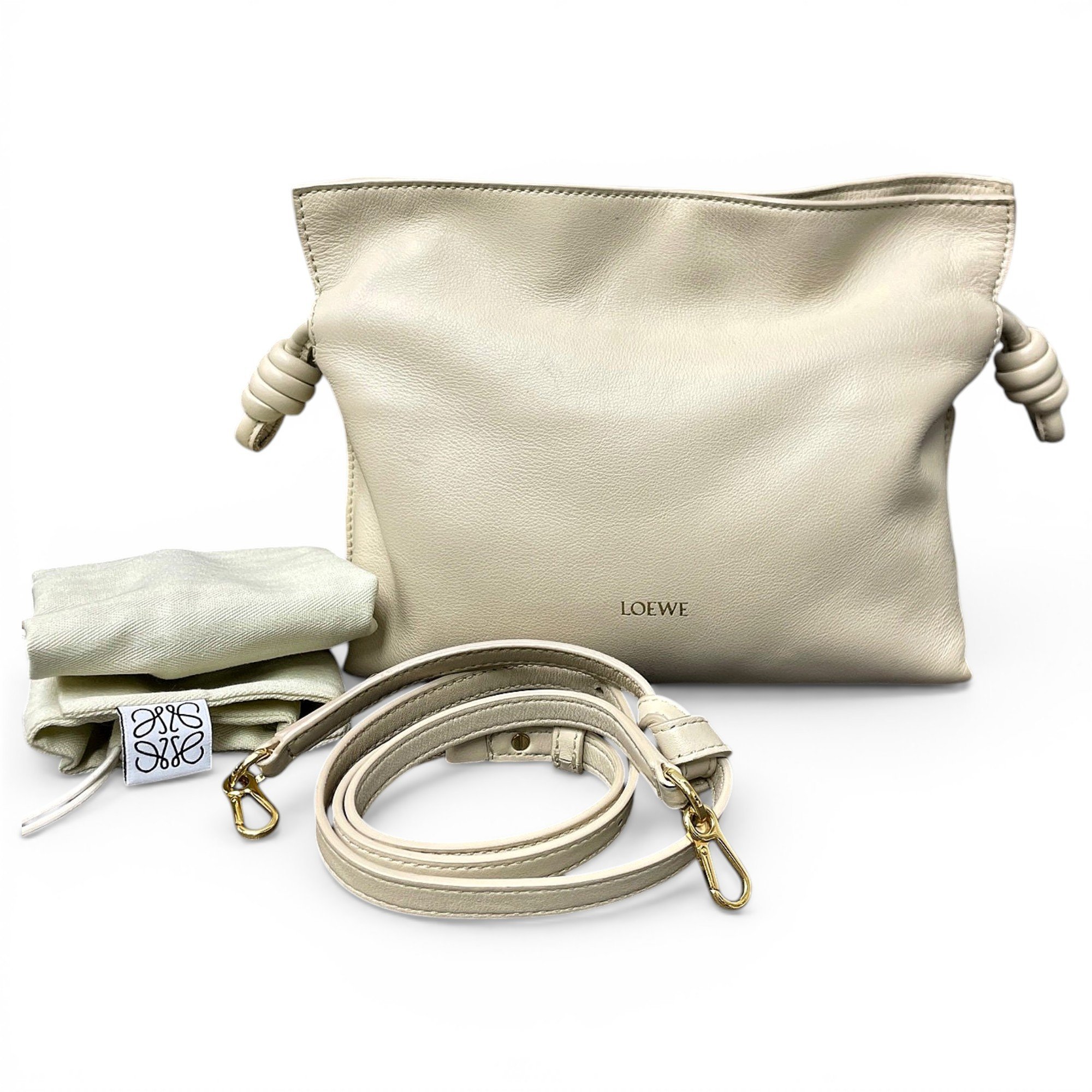 Flamenco leather handbag