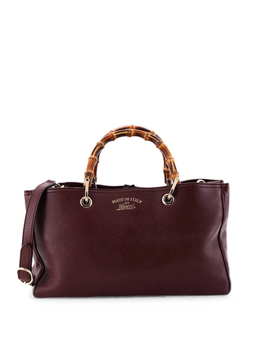 Bamboo Shopper Leather Medium tote bag