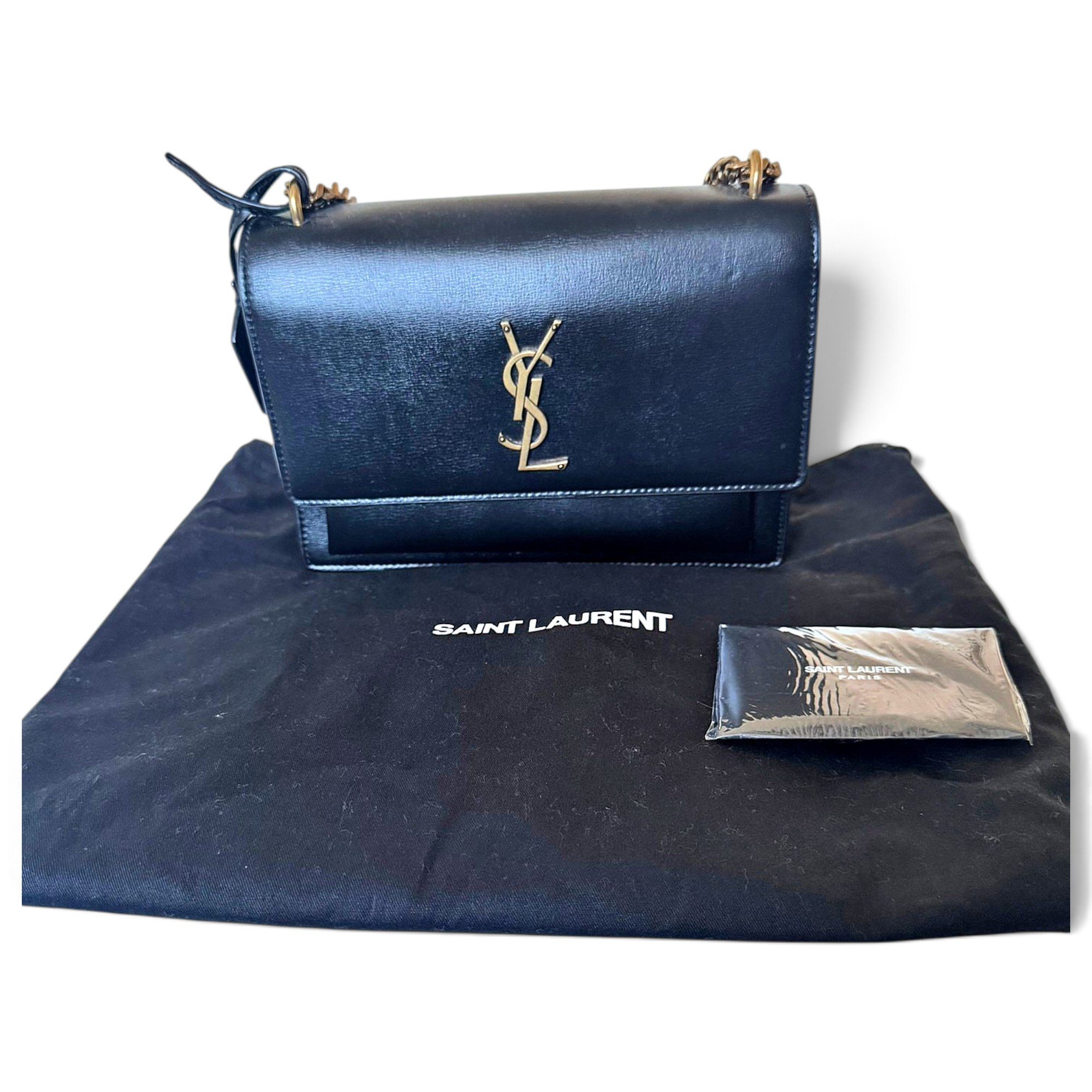 Sunset leather crossbody bag