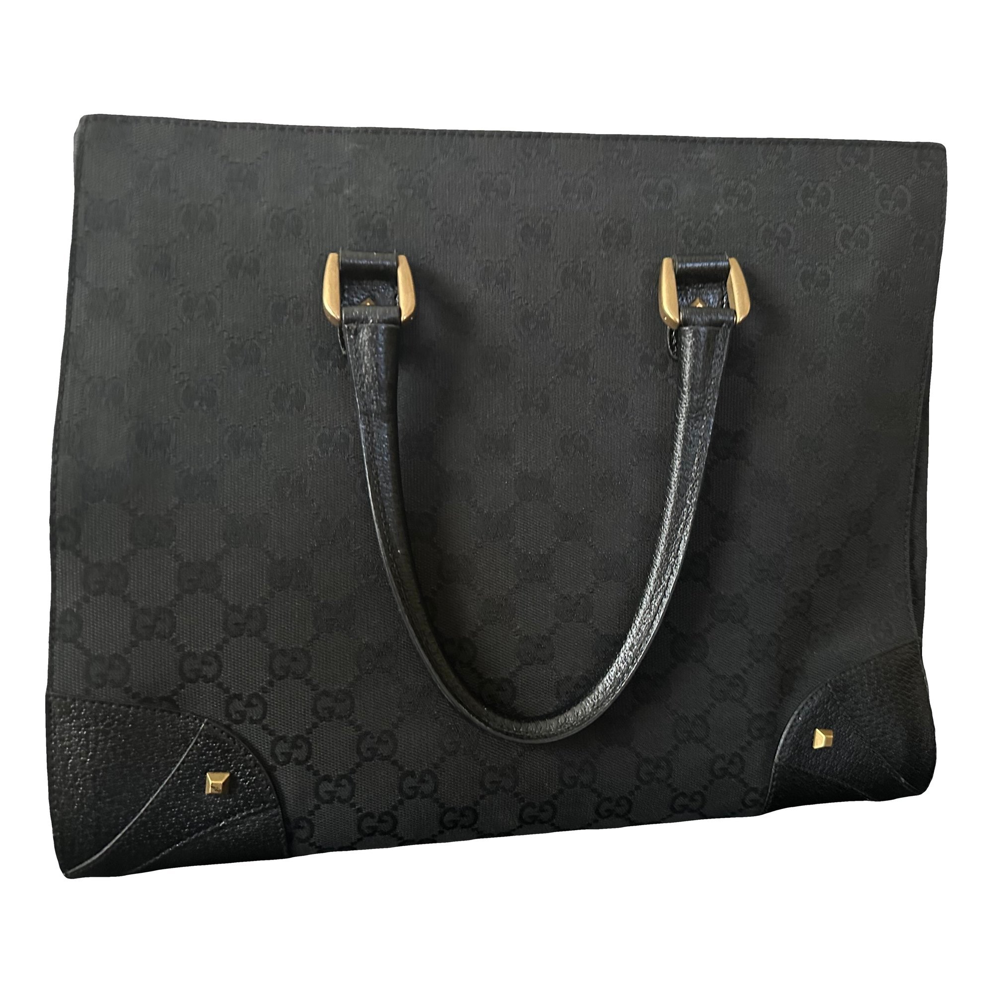Leather tote