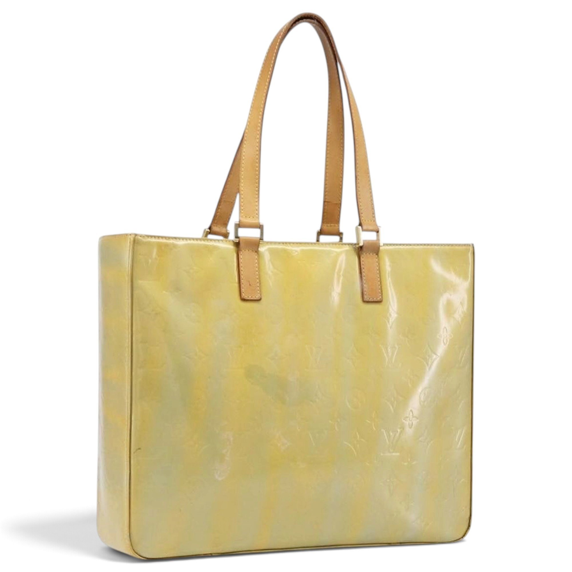 Columbus leather tote