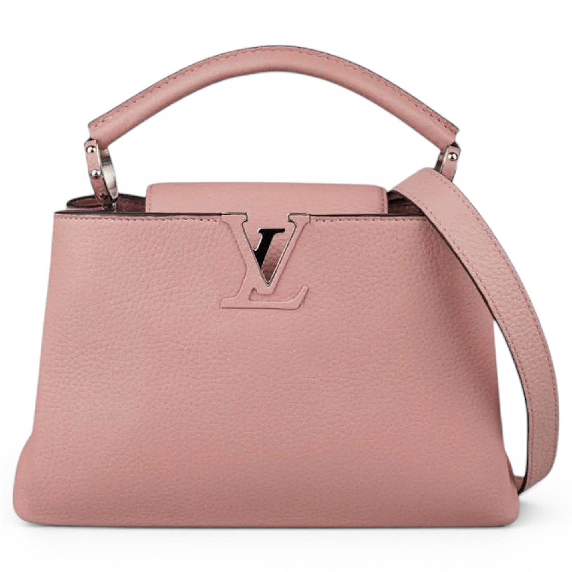 Capucines leather handbag