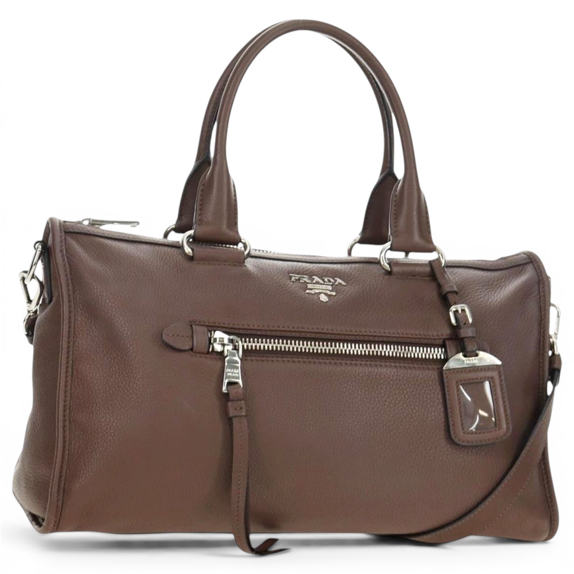 Leather handbag