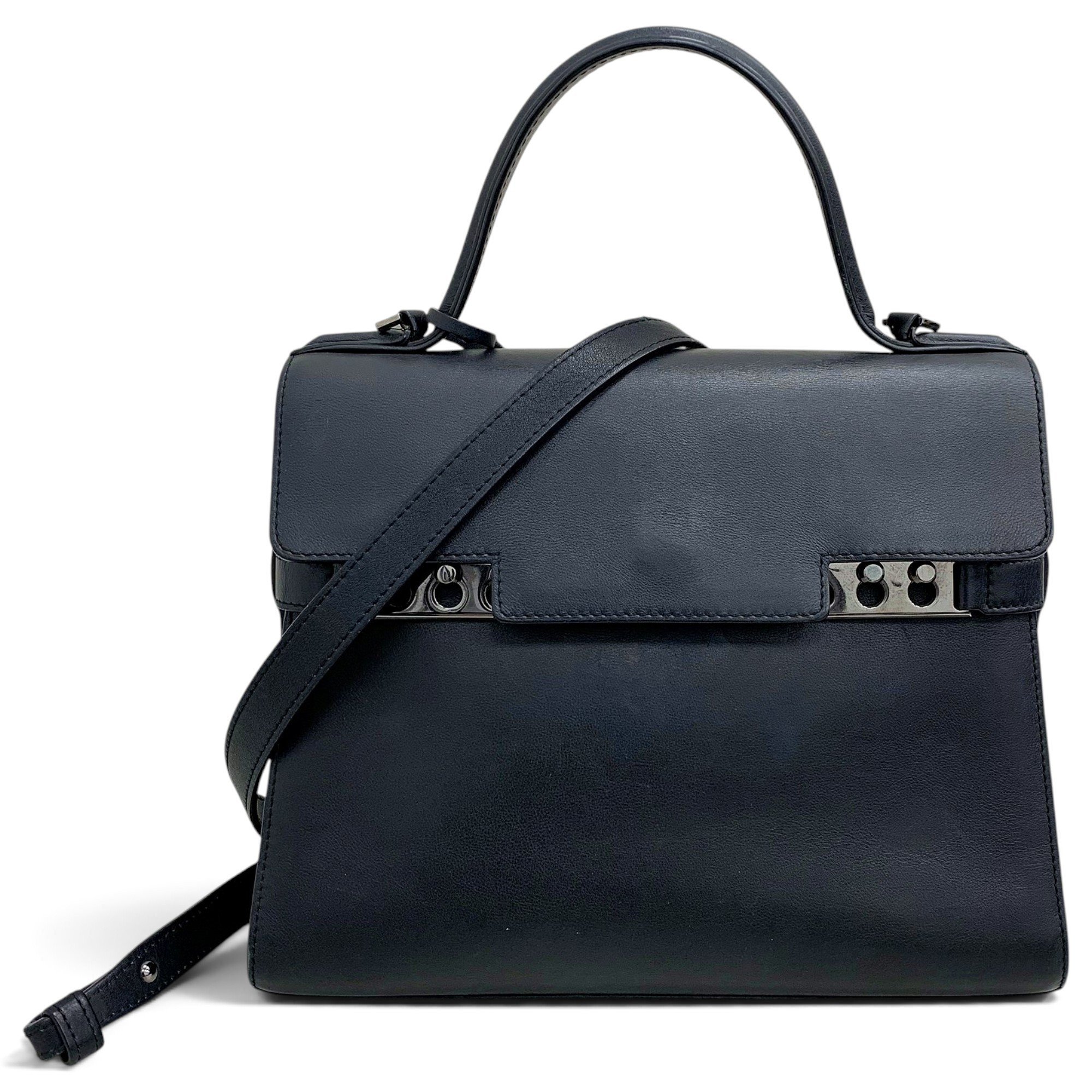 Tempête leather handbag