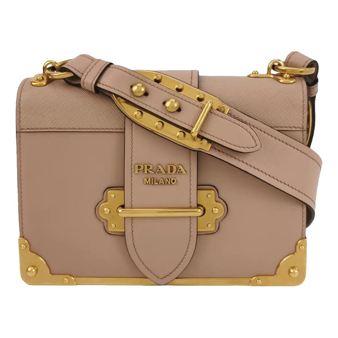 Cahier leather crossbody bag