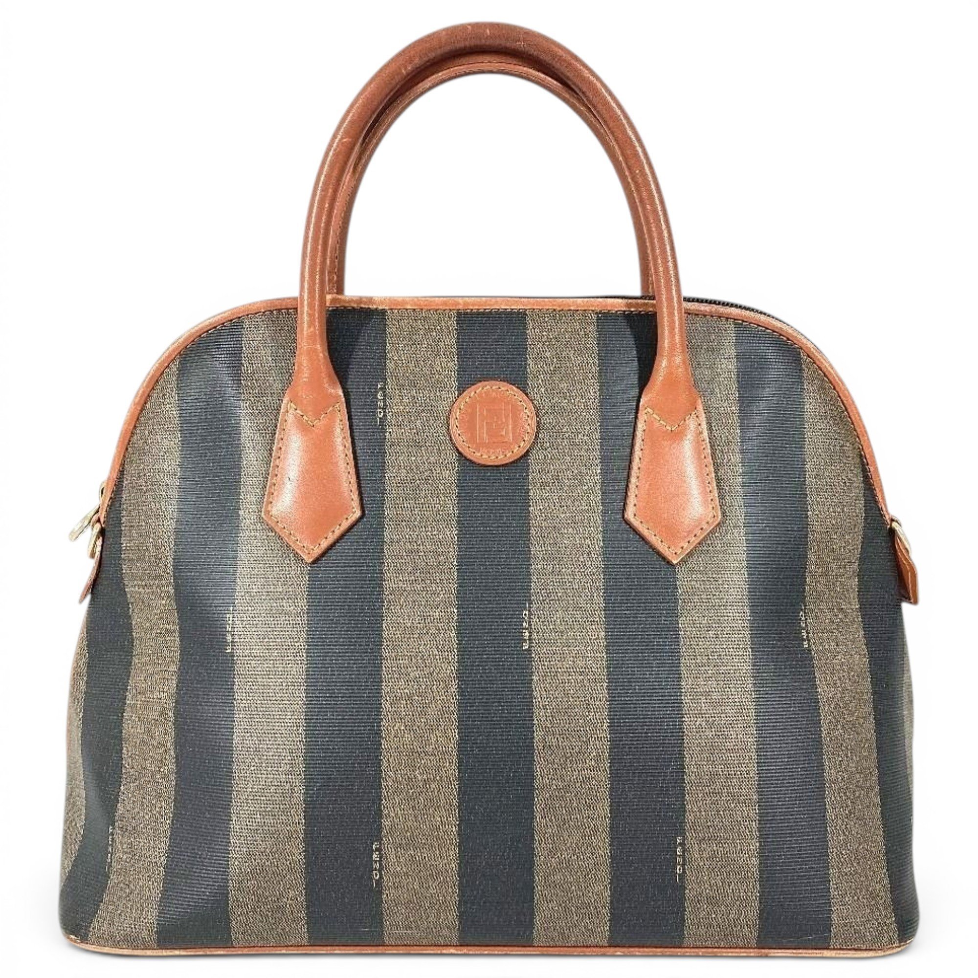 Logo Shopper Tote leather tote