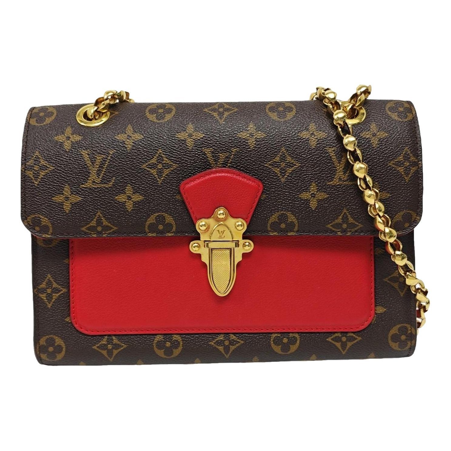 Victoire leather handbag
