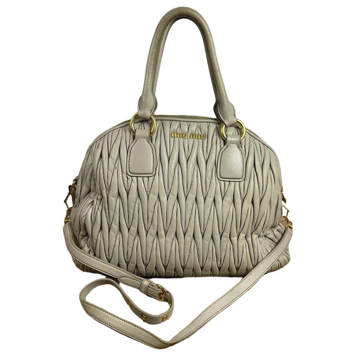 Leather crossbody bag