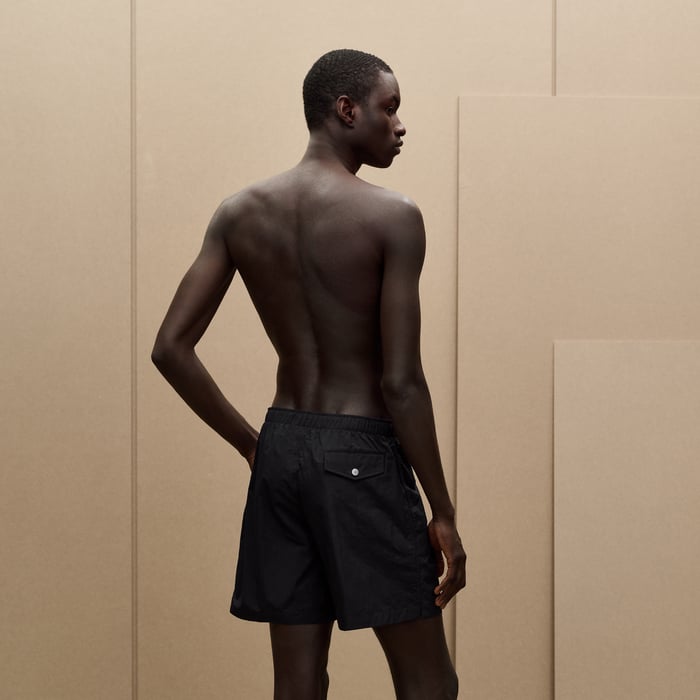 Noir "Lucky Charms Fantome" Swim Trunks