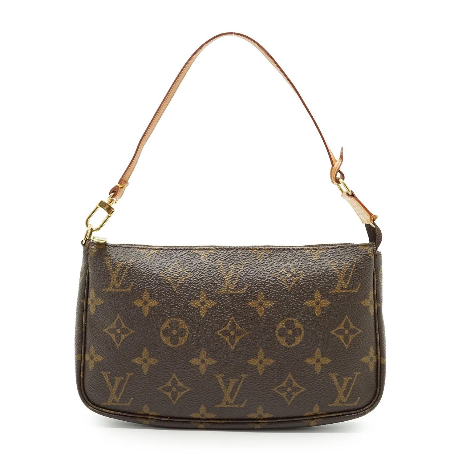 Pochette Accessoire leather handbag