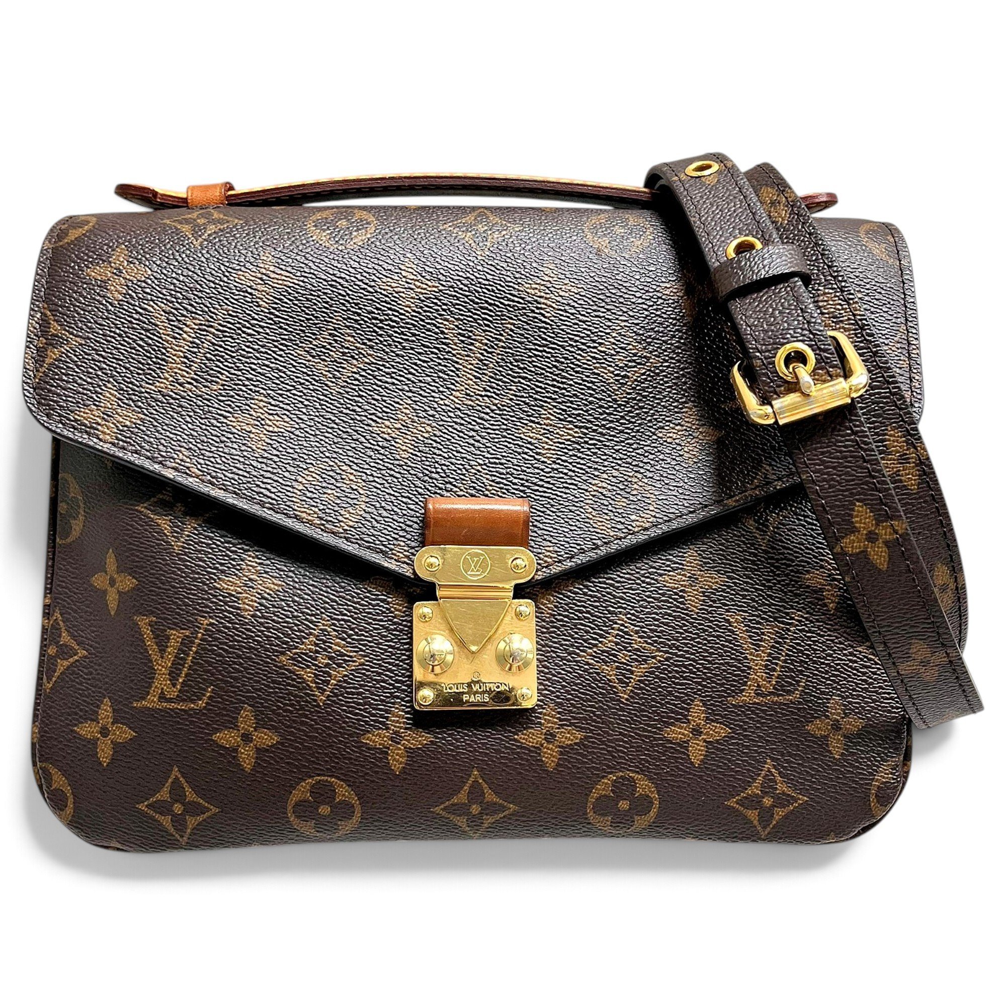 Metis leather handbag