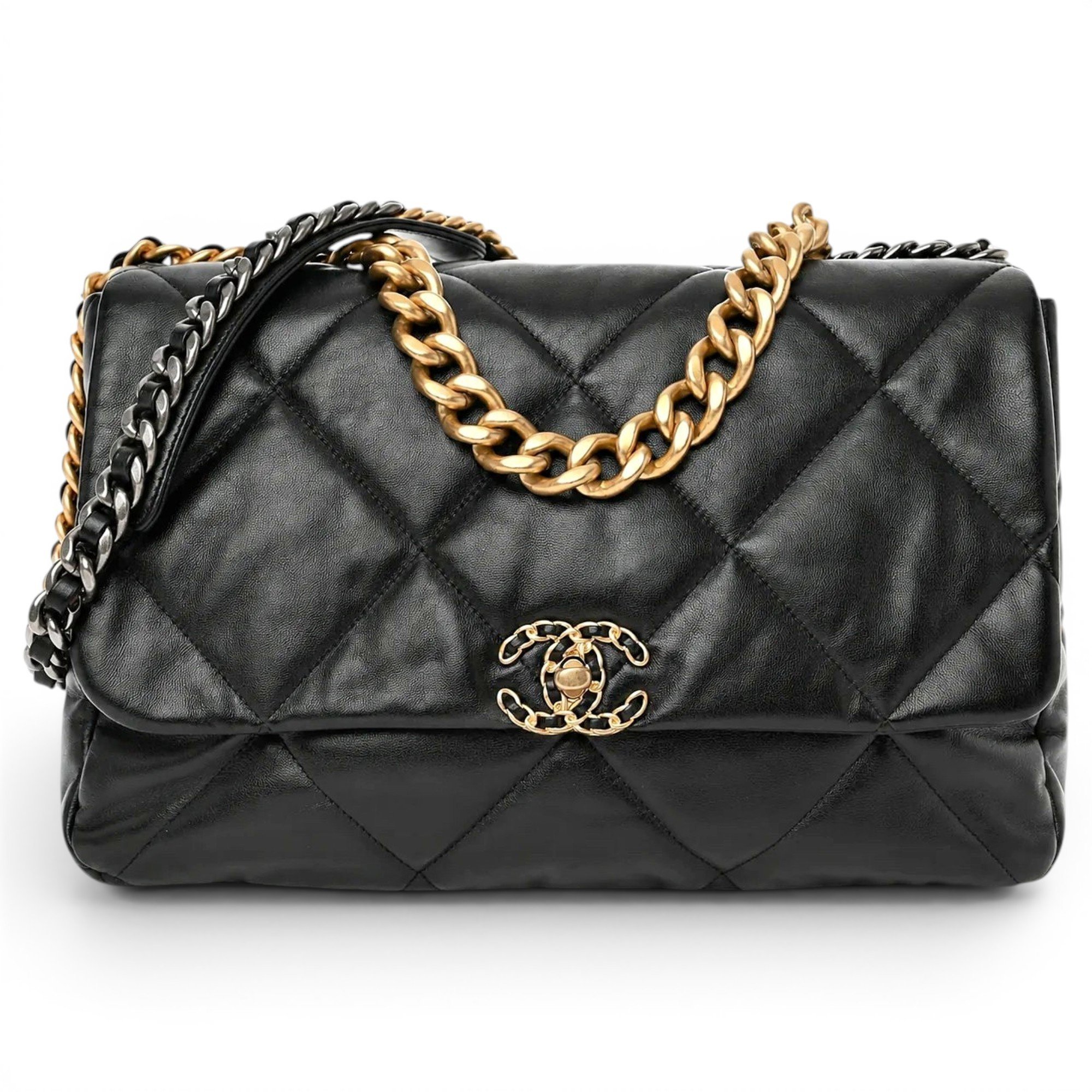 Chanel 19 leather handbag