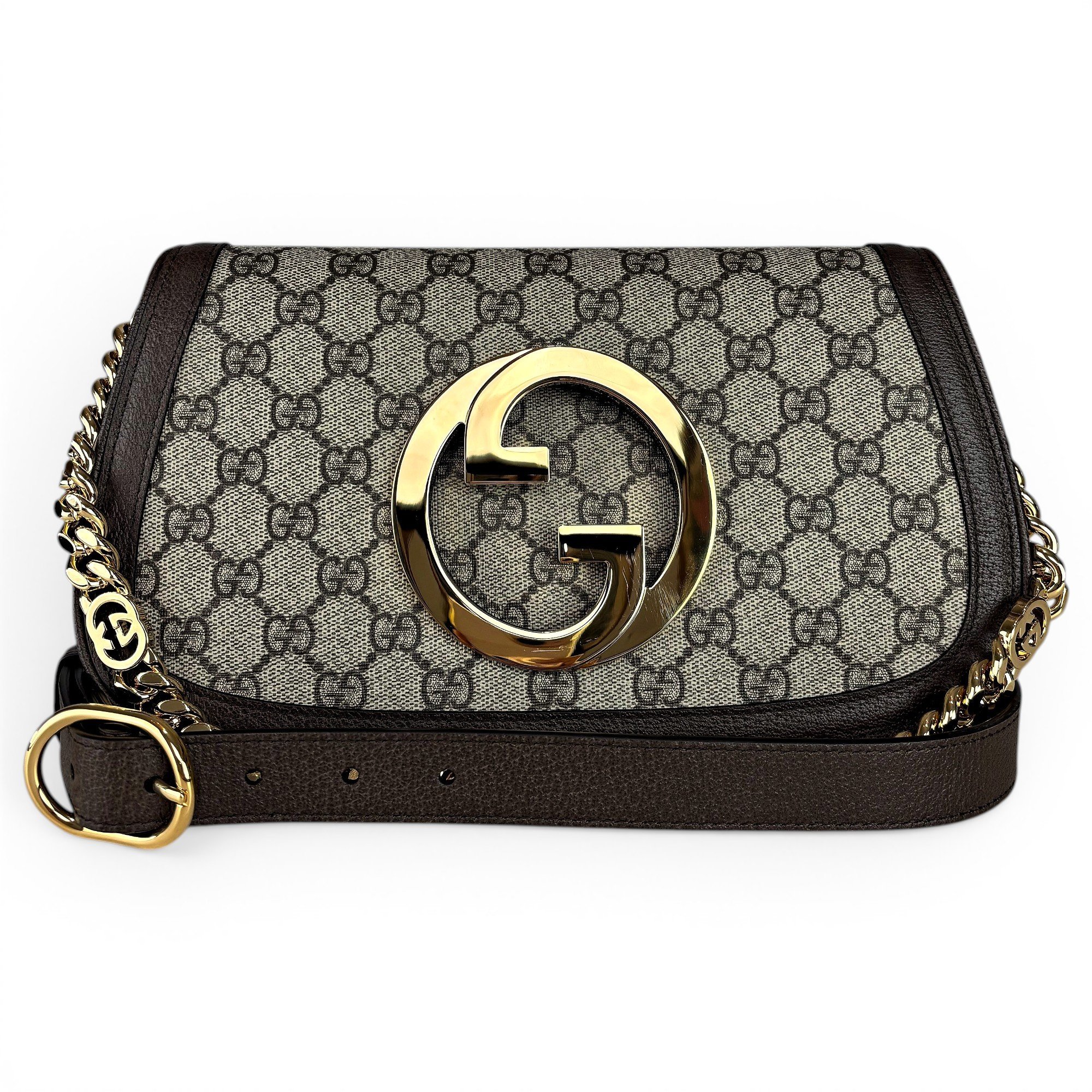 Leather crossbody bag