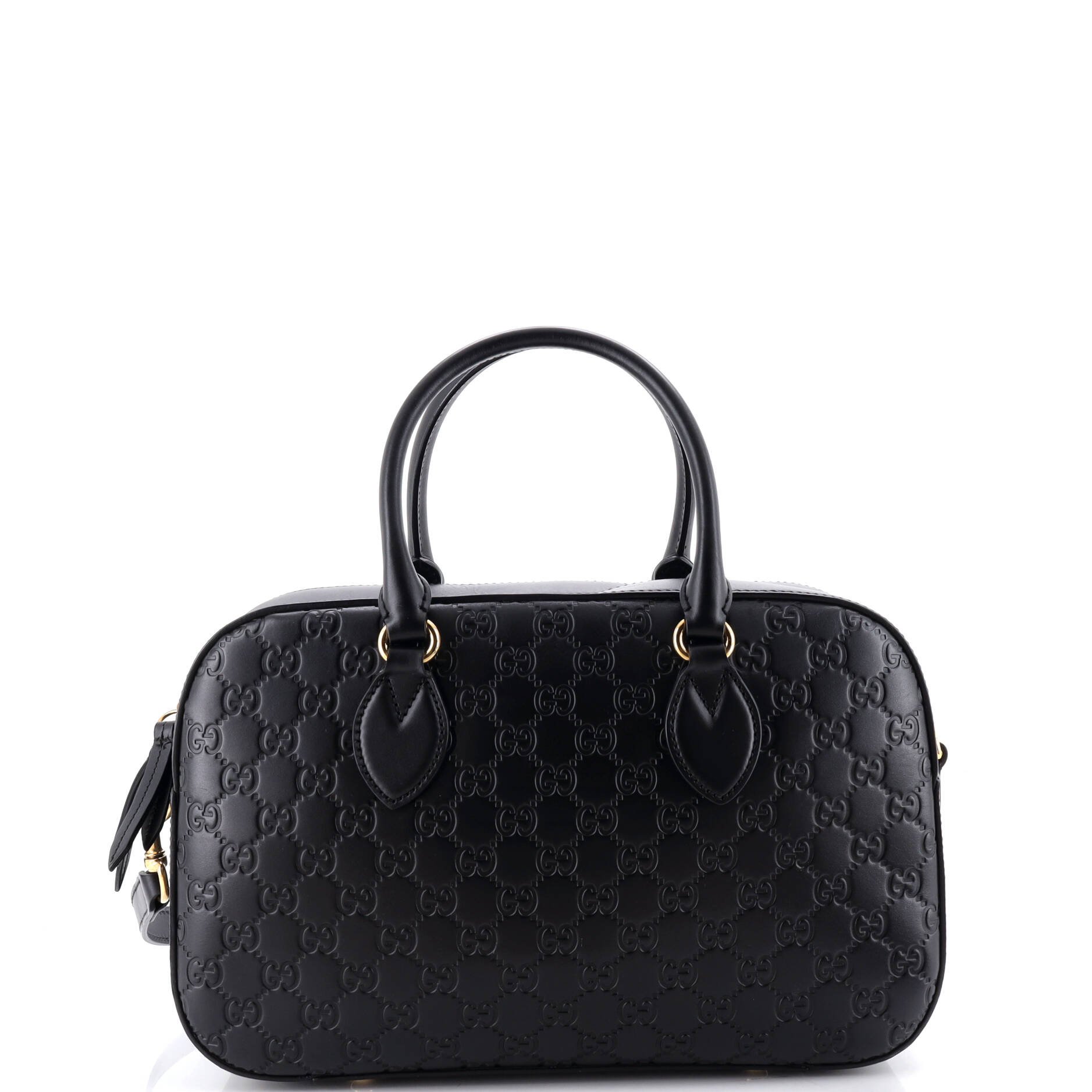 Signature Boston Bag Guccissima Leather Medium