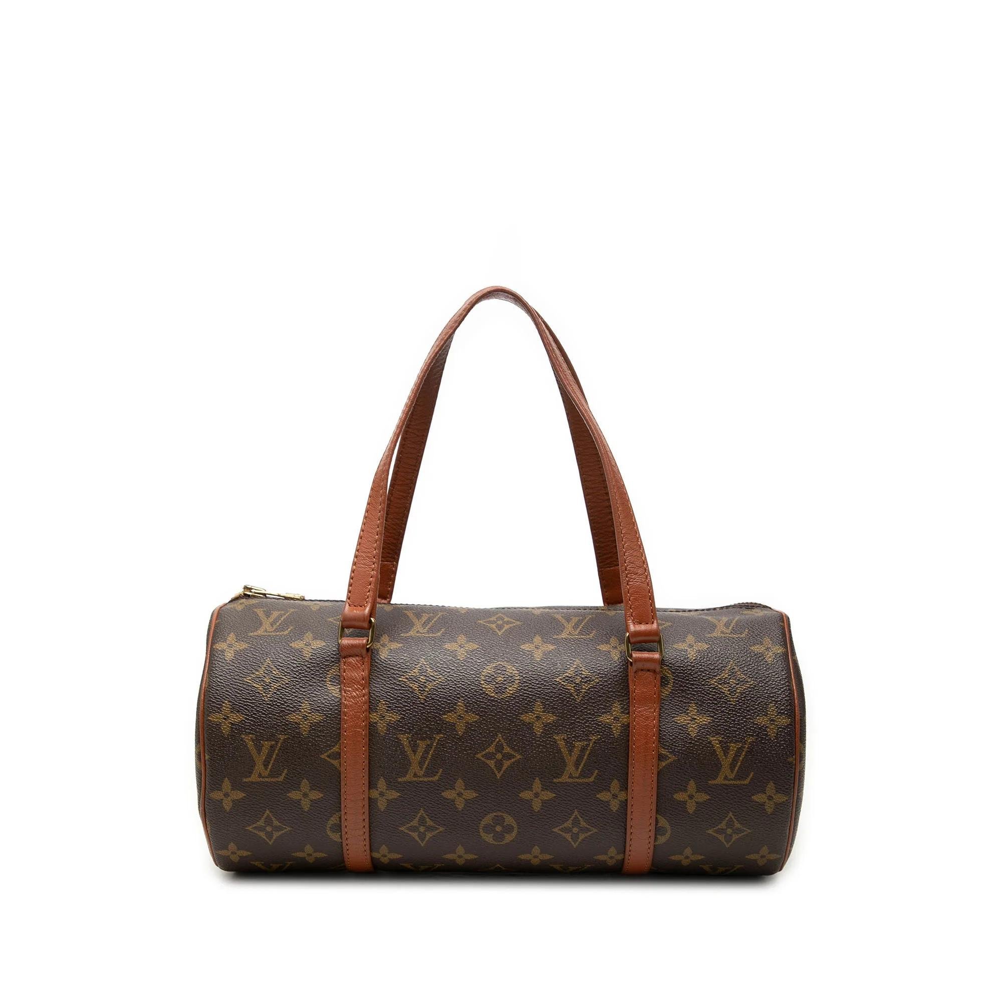 Papillon leather handbag