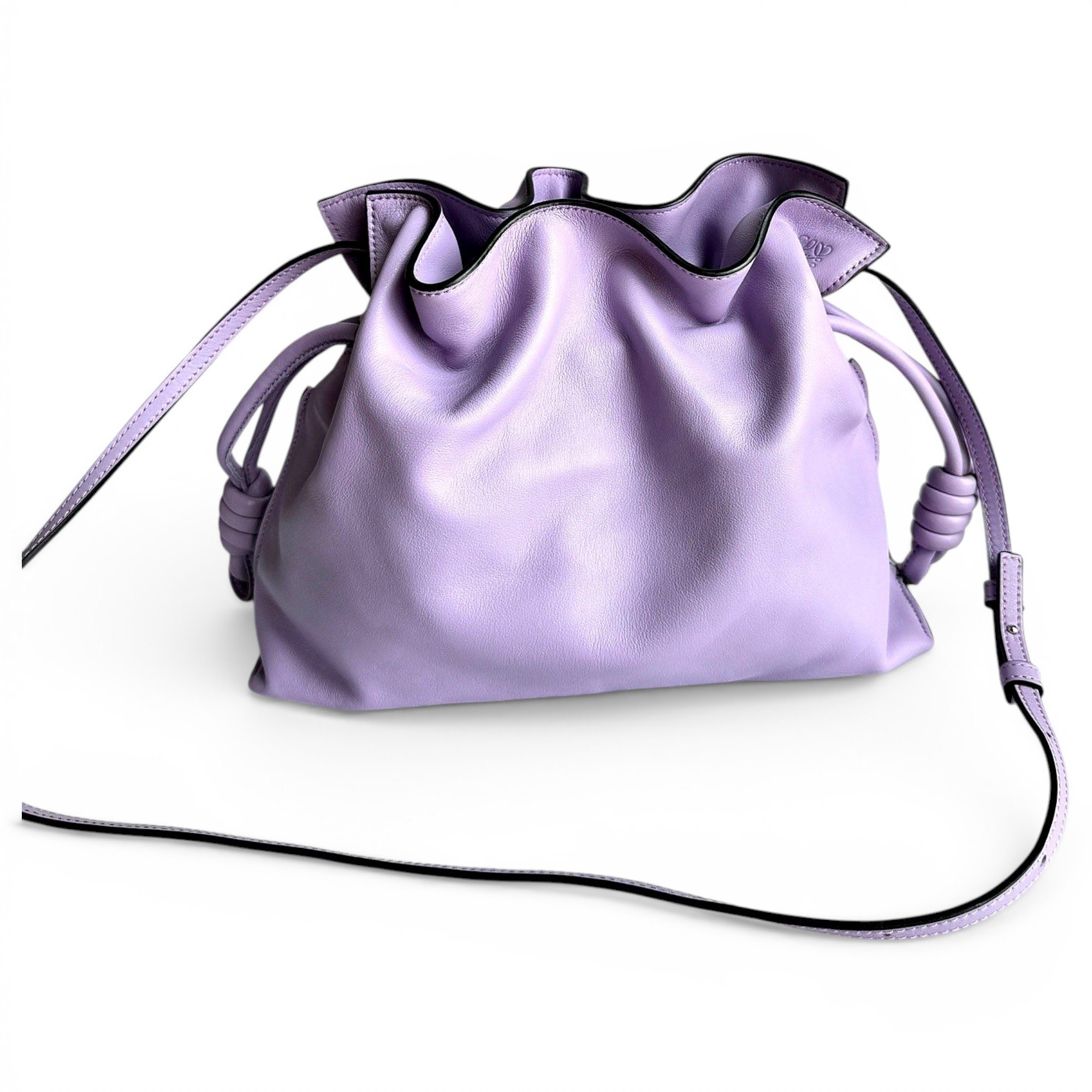 Flamenco leather handbag